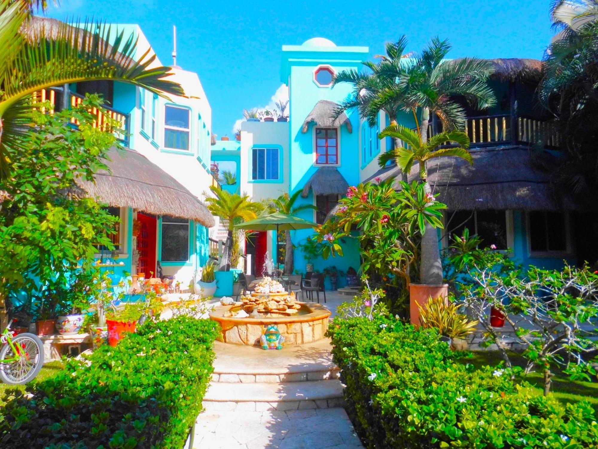 Casa Gatos Aparthotel Akumal Buitenkant foto